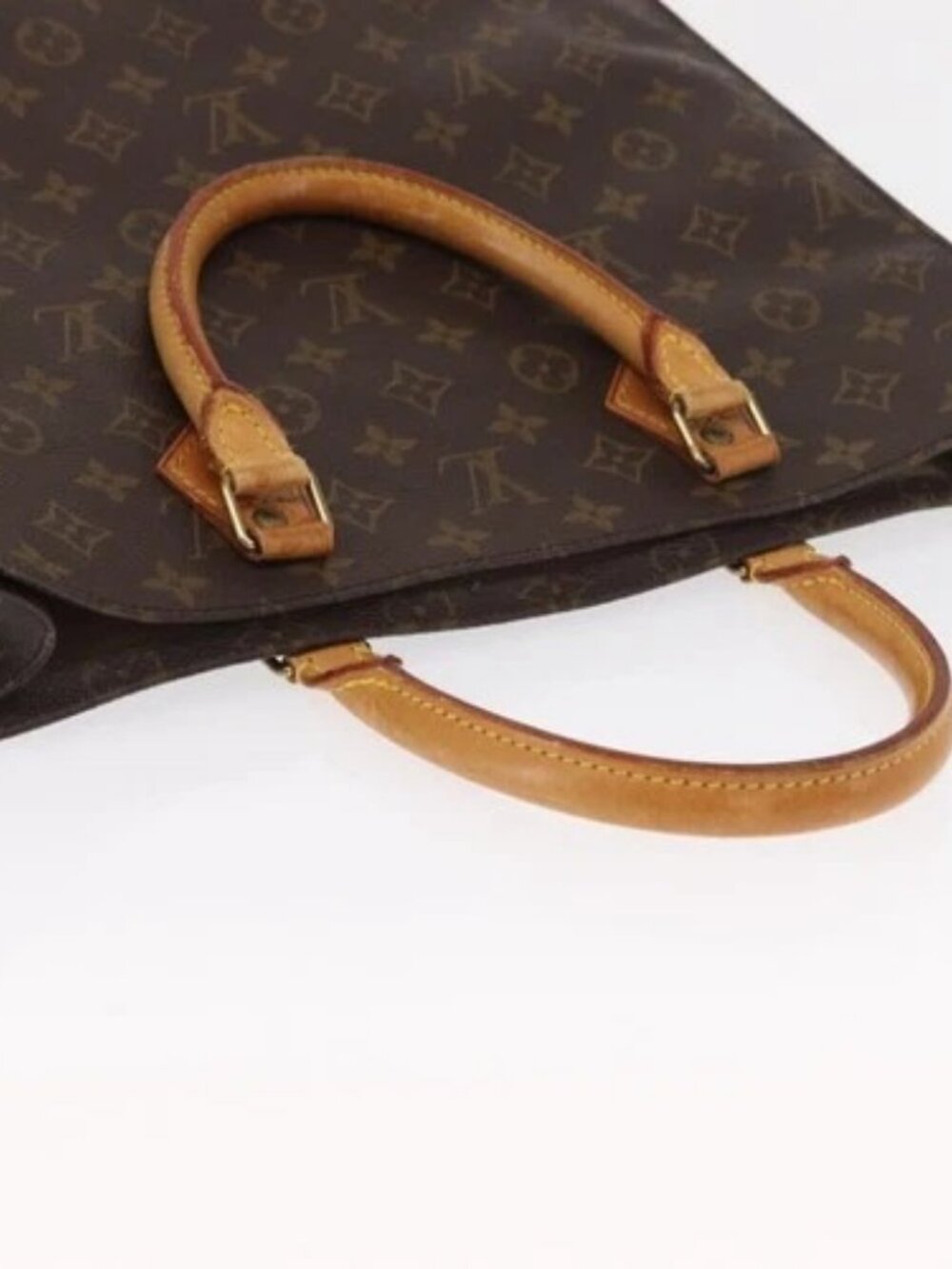 LOUIS VUITTON Monogram Sac Plat Hand Bag - Picture 6 of 15